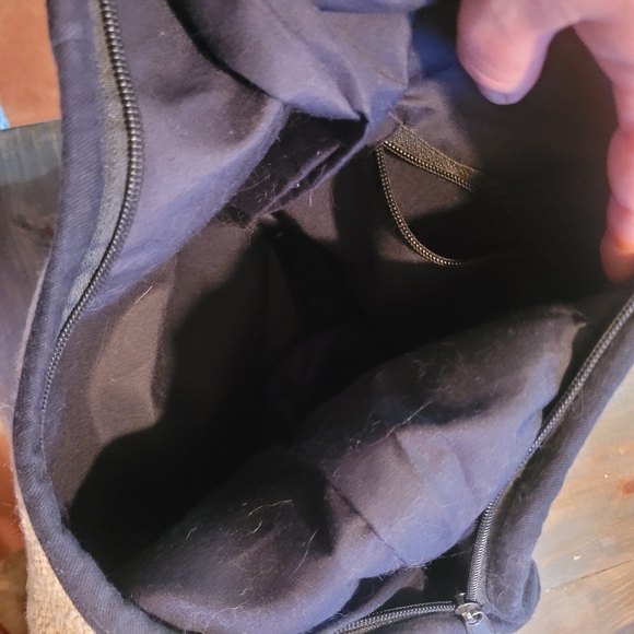 Hemp Tote Bag in Earthy Toned Colors - Picture 3 of 4